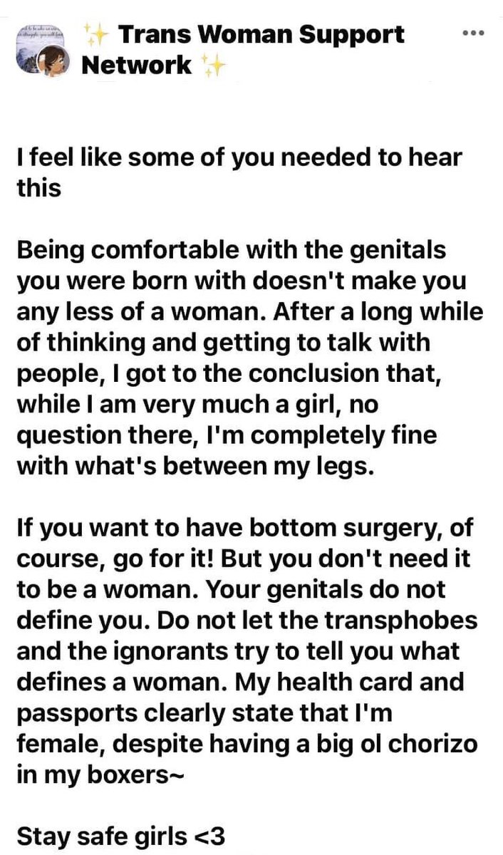 #TransWomenAreMen