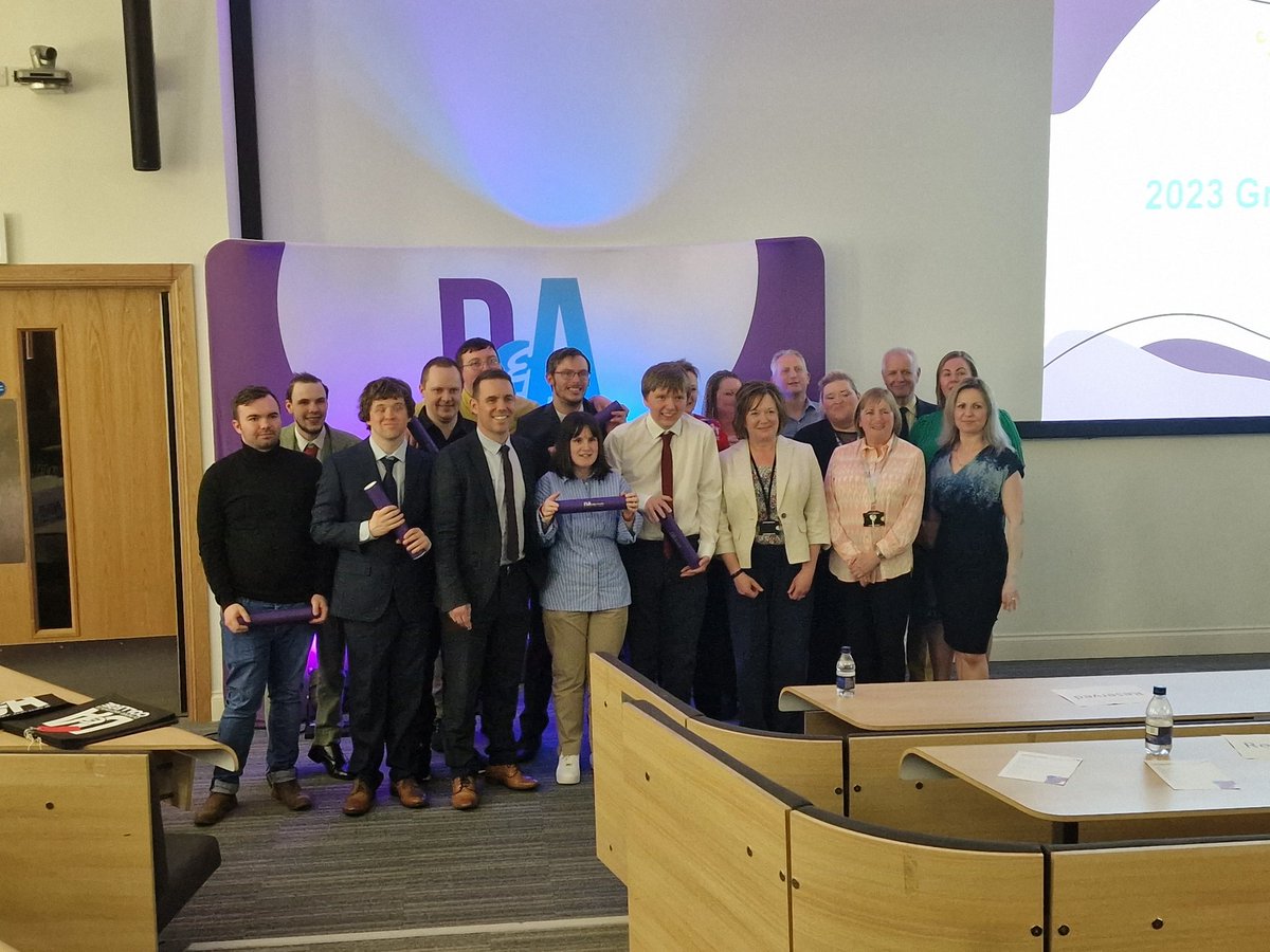 What a way to end last week!
DFN Project Search graduation 22/23. 👨‍🎓
Well done to everyone involved! 🥳
<a href="/dfnsearch/">DFN Project SEARCH HQ</a> <a href="/shewittDA/">Simon Hewitt</a> <a href="/NHSTayside/">NHS Tayside</a>