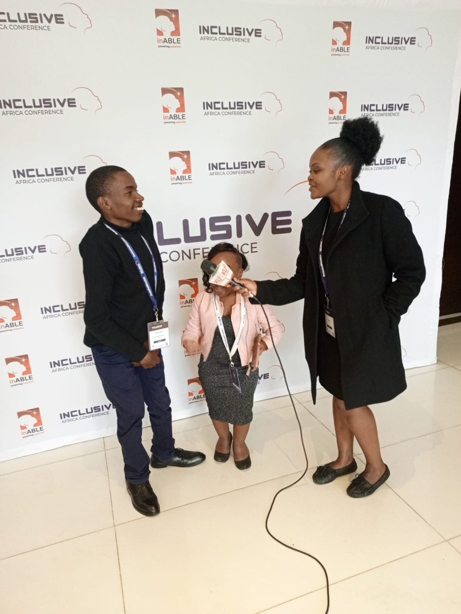 Insightful interview with Ruth from @KUTVKenya & our Head of Inclusion @DanielMNgugi about the power of inclusion and positive change in Africa at the ongoing #InclusiveAfrica2023 by @inABLEorg 

#A11yAfrica2023 #SocialImpact #DiversityandInclusion