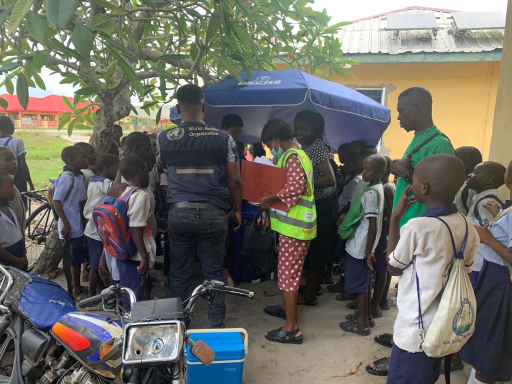Faith_Ireye's tweet photo. WHO providing supportive supervision including consultation for minor ailments in critical LGAs, as the activity was integrated with all PHC interventions during the just concluded National TB screening week in Delta State (22-26 May, 2023). https://t.co/MnMAKWq6zA