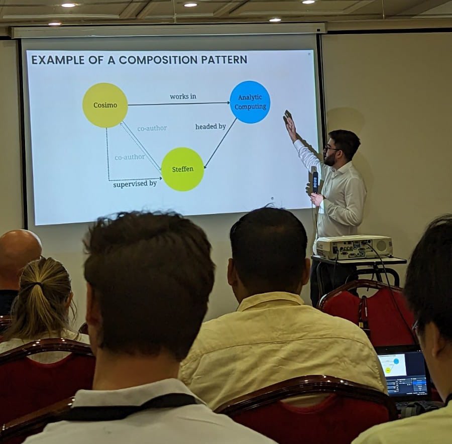 c_gregucci's tweet image. Just presented my PhD Symposium “Query answering over the polymorphic web of data” at #ESWC2023 @eswc_conf