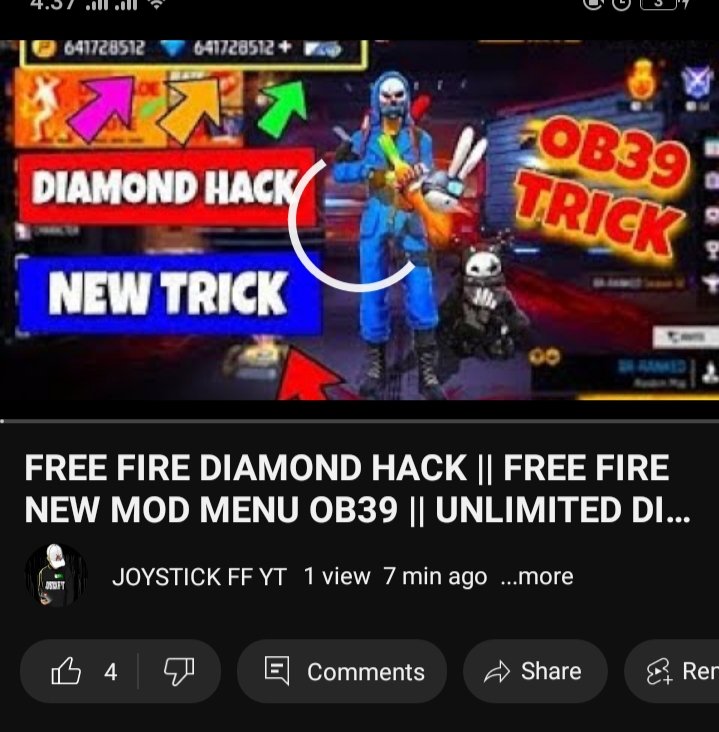 FREE FIRE DIAMOND HACK, FREE FIRE NEW MOD MENU OB39