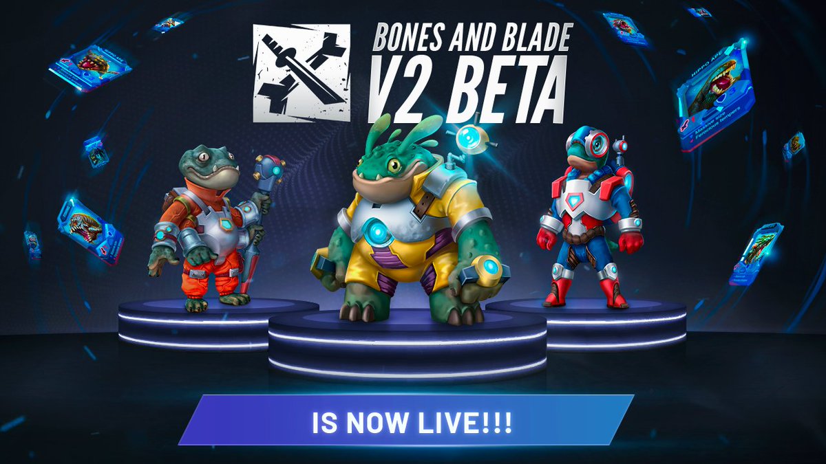 #RevolveGames is thrilled to announce the public beta launch of our latest creation, V2 of #BonesAndBlade public beta! 🎮

Bones and Blade V2 is the most significant iteration, as it plugs into our $RPG play to earn model. 🚀

Download the Beta here 👇
revolvegames.io/game…