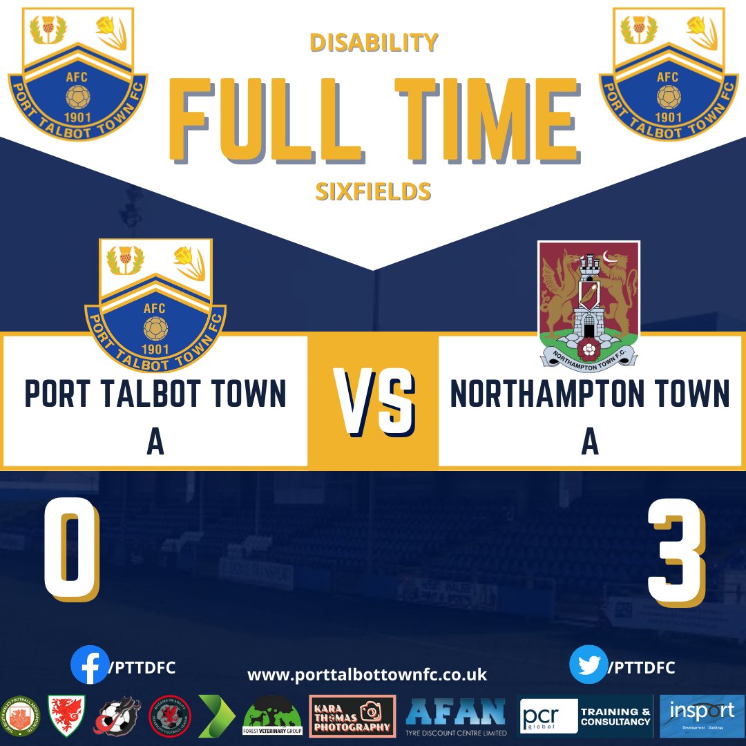 pttdfc's tweet photo. 3rd Game for the A Squad finished 3-0 to Northampton Town A and the B Squad's 2nd Game finished Port Talbot Town 1-0 Chelsea https://t.co/iS4HeuJ66W