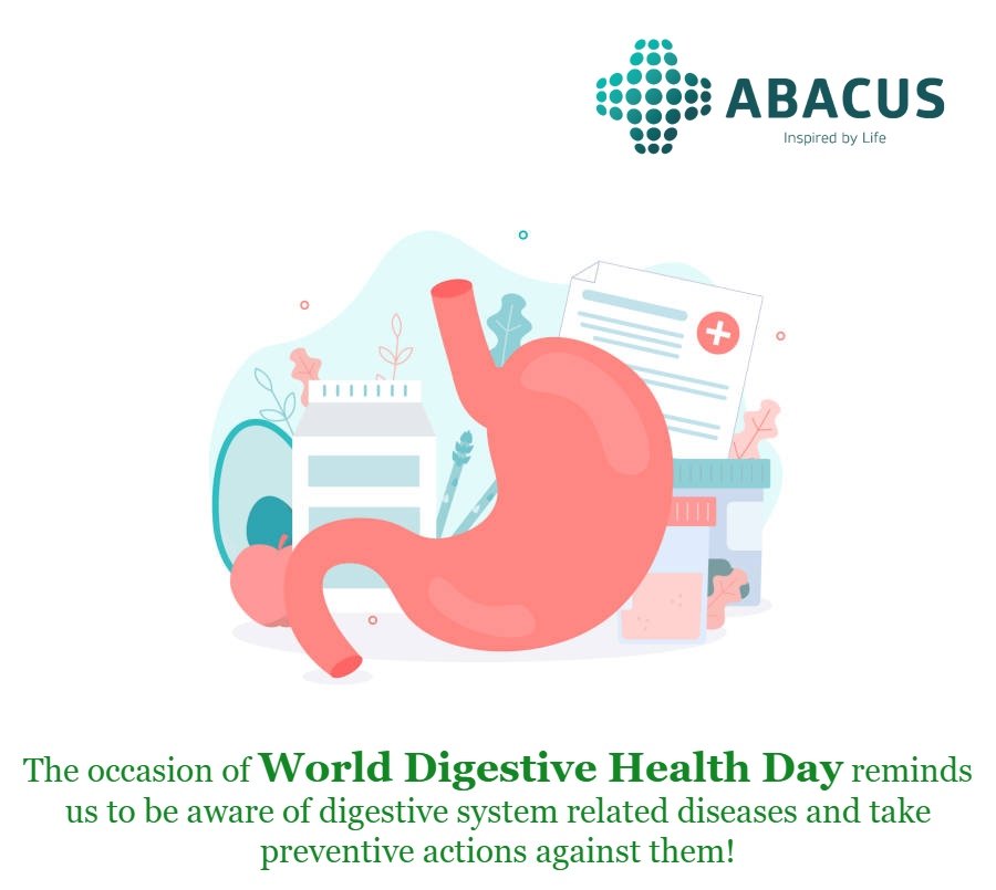 AbacusPharmaLtd's tweet photo. The occasion of World Digestive Health Day reminds us to be aware of digestive system related diseases and take preventive actions against them.
Happy World Digestive Day
#WDHD #digestivehealth https://t.co/7P8O1GIOGj
