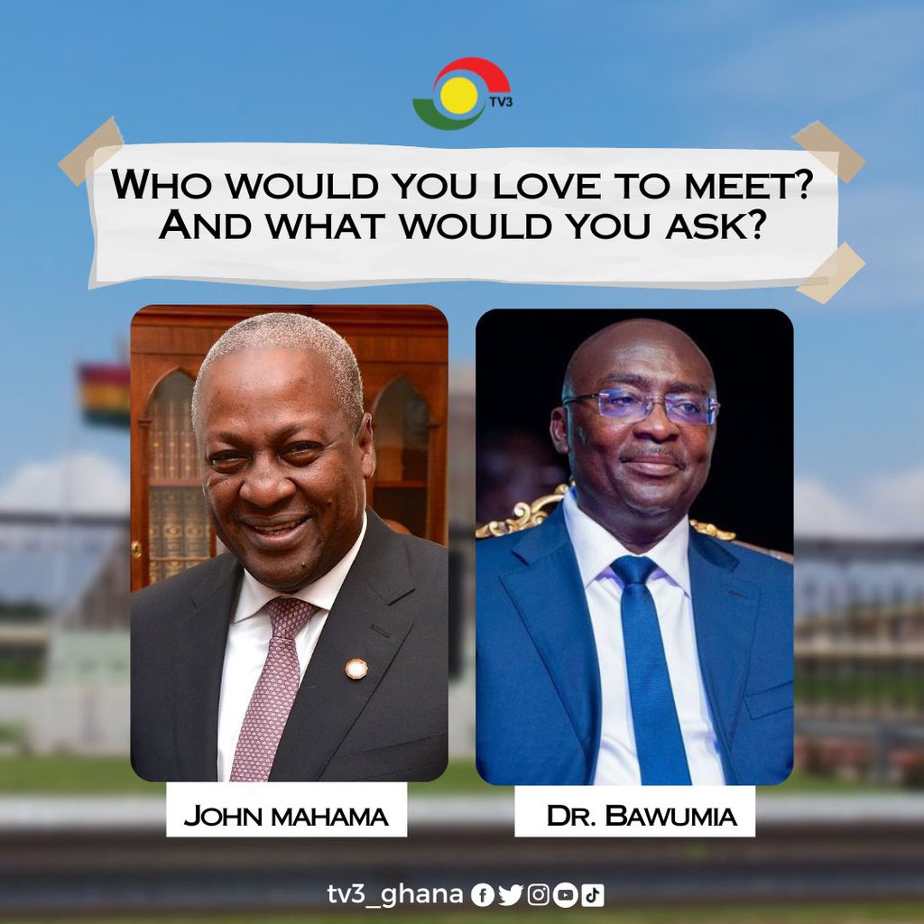 What’s that one question you would ask if you met one of them? 🤔

#TV3GH