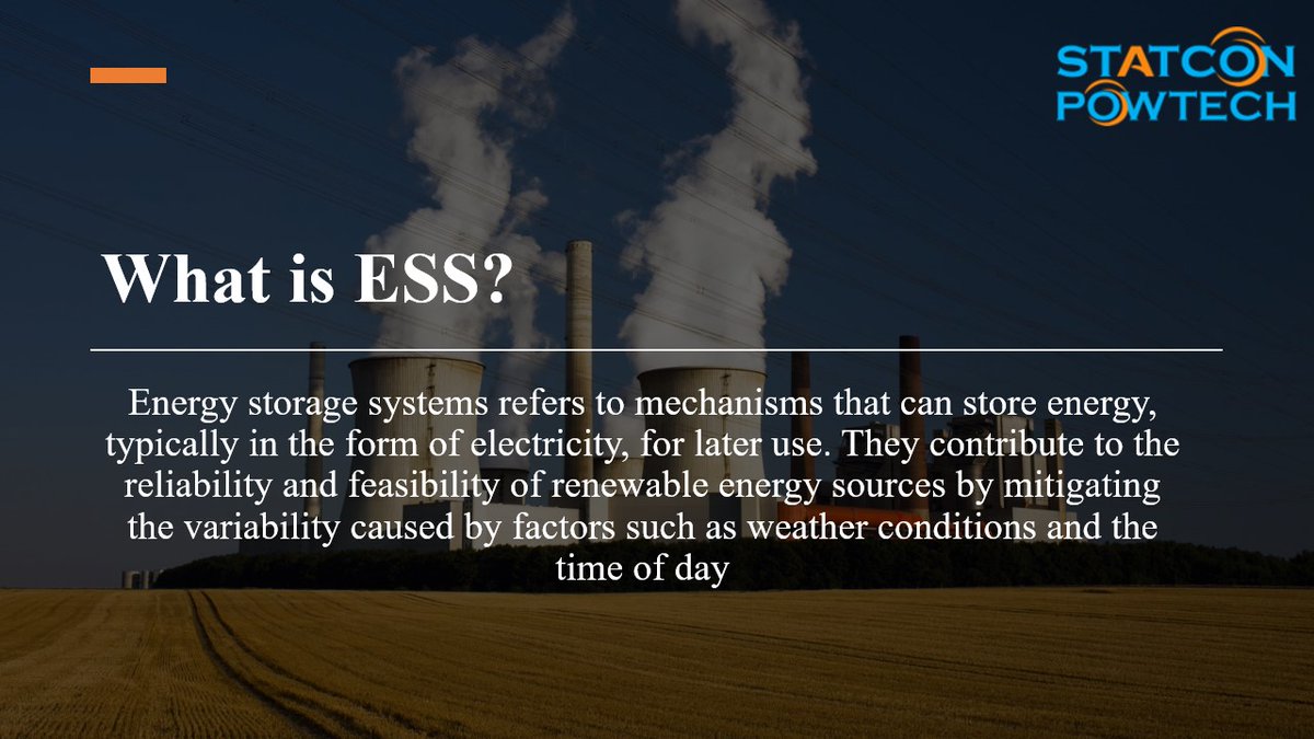 PowtechOfficial's tweet photo. Discover the future of energy storage with Statcon Powtech's SunCumulus and E-Cumulus battery energy storage systems (ESS). With the power of lithium batteries, our advanced systems are setting new standards in sustainable power management #statconpowtech #ess #makeindia https://t.co/LEidATxLyf