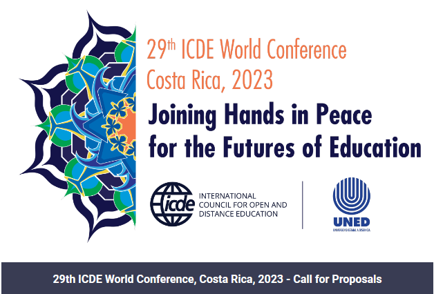 RetridolNOUN's tweet photo. The 29th ICDE World Conference invites interested organisations and individuals to submit their proposals for our coming Conference that will take place in Costa Rica Nov 6-Nov 10, 2023
Read More: https://t.co/HJ9CWrwqf1 https://t.co/6tfDHHNZSq