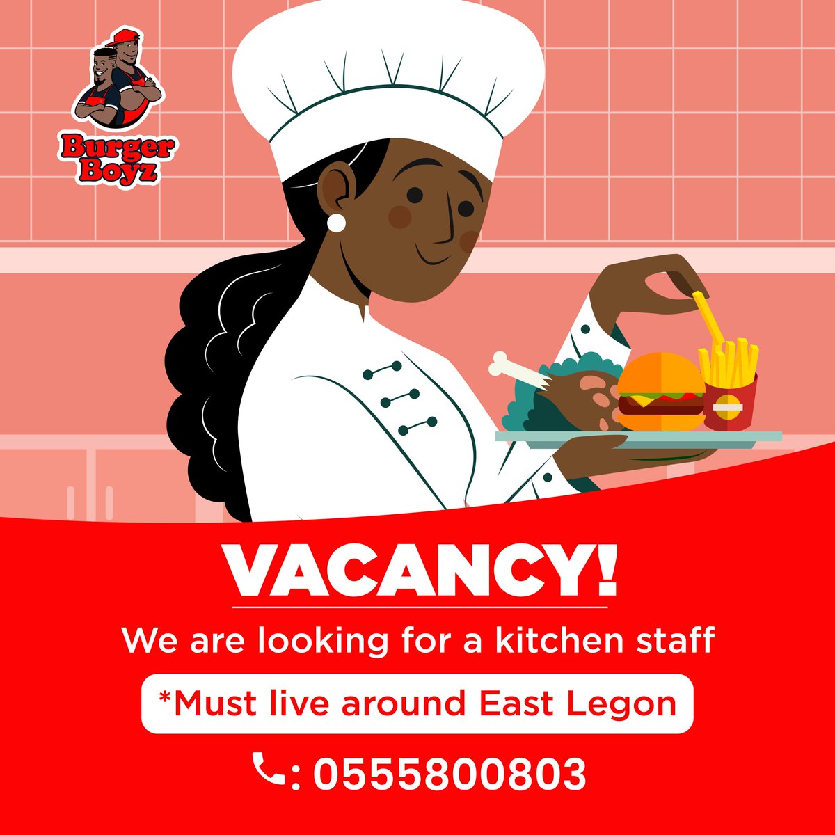 burgerboyzgh's tweet photo. We are hiring!

#burgerboyzgh https://t.co/Ml48rVbLJ7