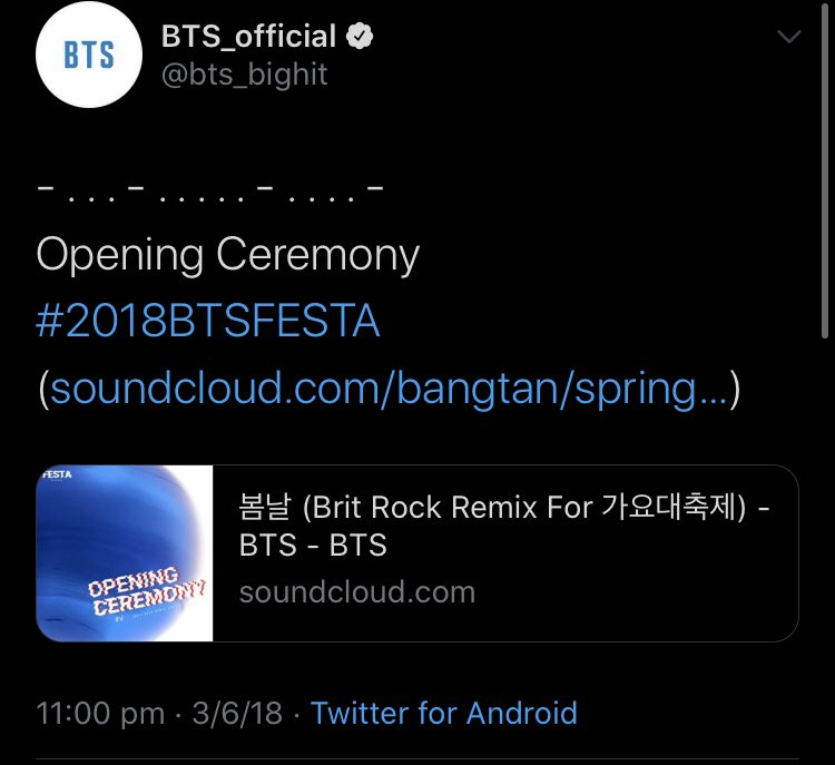 MrsTOH2O's tweet image. Well, my favourite thing of Festa is original songs/Remixes. Many don't know but our beloved #Ddaeng and #SpringDay Brit Remix were both Festa songs. 🥰💜✌️ #FESTAMemories #BTSARMY #BTS @BTS_twt