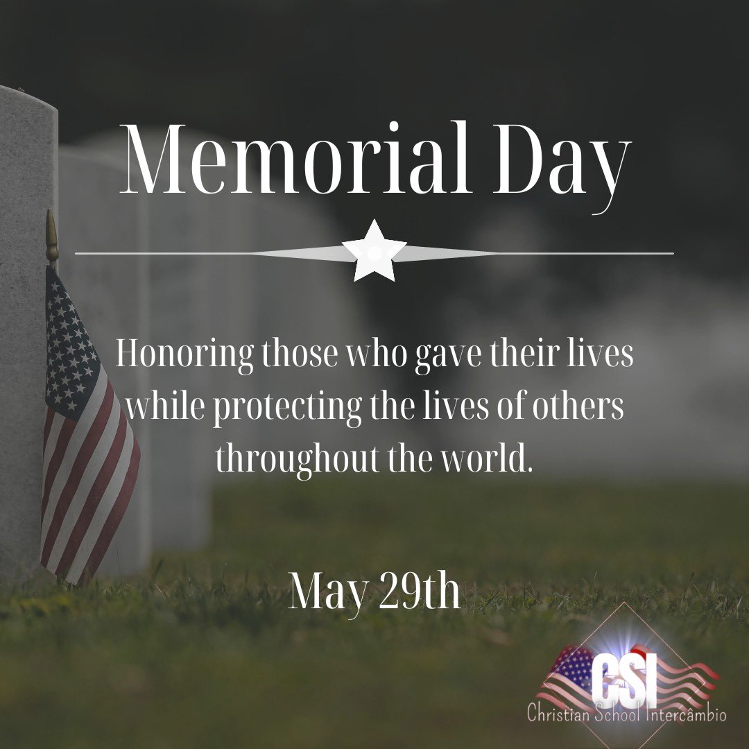 we remember! thank you to the men who lived and died for giving us freedom. #intercambio #cursodeingles #God #america #highschool #estudenoseua #usa #estudarfora #usa #brasileirospelomundo #liberdade #freedom #college #university #trip #escolacristã #christianschool #amazinglife