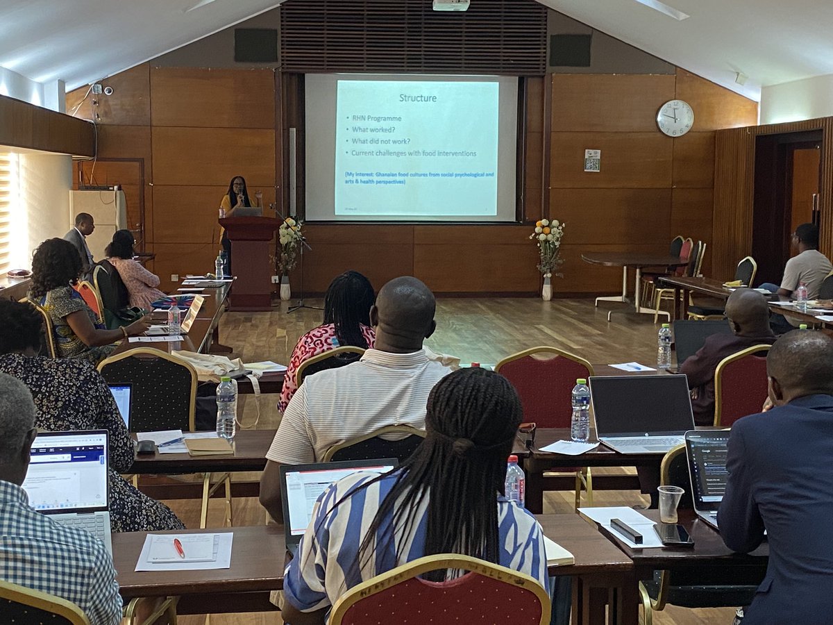 Hibbah A. Osei-Kwasi (RNut), PhD (@hibbah22) on Twitter photo Keynote speech: Food is medicine, food is poison. Lessons from Ghana’s regenerative health and nutrition pilot programme by <a href="/adegraftaikins/">Ama de-Graft Aikins</a>
<a href="/LboroCLiMB/">Centre for Lifestyle Medicine and Behaviour: CLiMB</a> <a href="/alaar/">Amos Laar</a> <a href="/rnokai/">Richmond Aryeetey, University of Ghana</a> <a href="/RobertAkparibo/">Robert akparibo, RNutr</a> <a href="/DanBoat98/">Daniel Boateng</a> <a href="/addphyllis1/">Phyllis Addo</a> <a href="/NMIMR_UG/">Noguchi Memorial Institute for Medical Research</a> <a href="/DorothyYeboahM1/">Dorothy Yeboah-Manu</a> Keynote speech: Food is medicine, food is poison. Lessons from Ghana’s regenerative health and nutrition pilot programme by <a href="/adegraftaikins/">Ama de-Graft Aikins</a>
<a href="/LboroCLiMB/">Centre for Lifestyle Medicine and Behaviour: CLiMB</a> <a href="/alaar/">Amos Laar</a> <a href="/rnokai/">Richmond Aryeetey, University of Ghana</a> <a href="/RobertAkparibo/">Robert akparibo, RNutr</a> <a href="/DanBoat98/">Daniel Boateng</a> <a href="/addphyllis1/">Phyllis Addo</a> <a href="/NMIMR_UG/">Noguchi Memorial Institute for Medical Research</a> <a href="/DorothyYeboahM1/">Dorothy Yeboah-Manu</a>