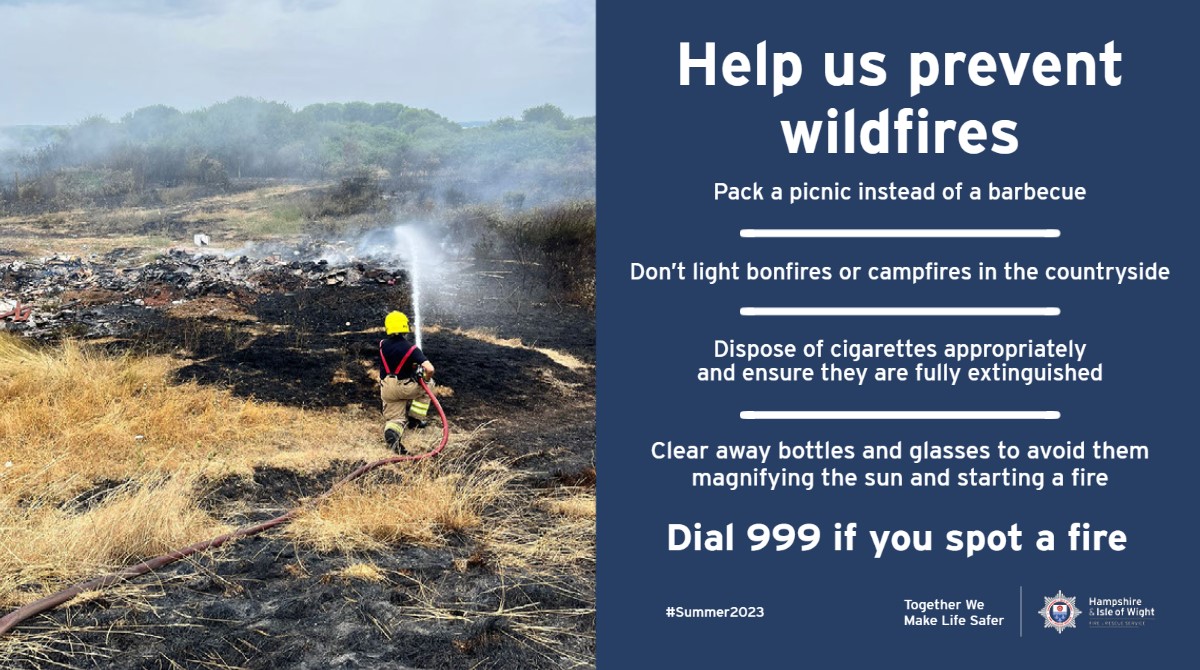 While enjoying some Bank Holiday fun in the sun, remember… just one spark can cause a wildfire, so please play your part in helping us to prevent devastating wildfires with these top tips. Find out more   👇bit.ly/42djyUN  #BeWildfireAware #PackAPicnic #CountrysideCode