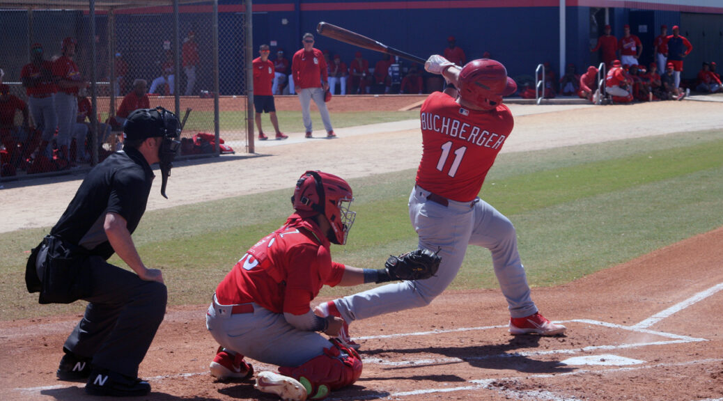 The #STLCards system went 2-2 on Sunday. The Cardinal Nation’s Player of the Day, Jacob Buchberger, was a triple shy of the cycle with three runs and a stolen base. Other standouts: Matt Koperniak, Jordan Walker, Noah Mendlinger & Michael Curialle. (free) thecardinalnation.com/cardinals-mino…