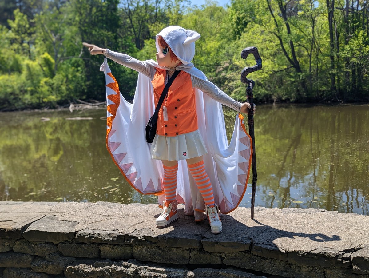 I know where to go!  You must follow that path!

📸 @JennyKig, Thank you!
#AnimeNorth2023 #AnimeNorth #finalfantasy #animegaokigurumi #cosplay