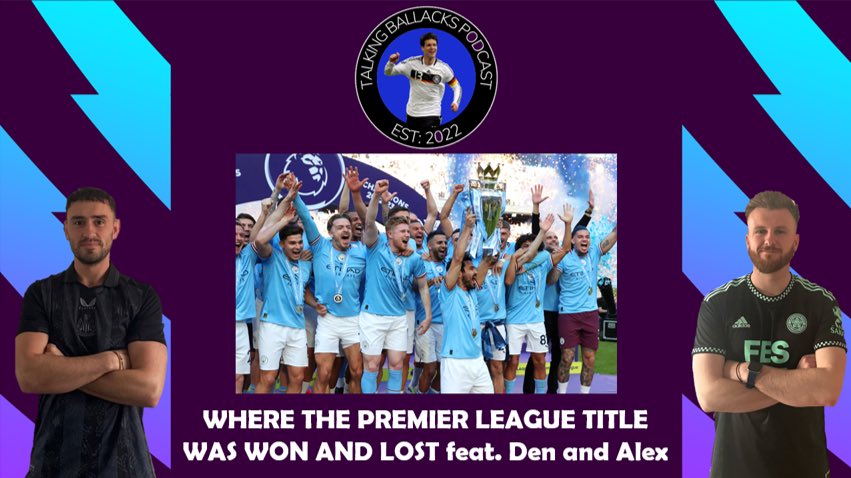 NEW EPISODE 🚨 

WHERE THE PREMIER LEAGUE TITLE WAS WON AND LOST - Part 1: Where the Title was Won feat. <a href="/AlexParisHylton/">Alex Hylton</a> 🩵 #mcfc #pl #ucl 

Spotify🎙️ open.spotify.com/episode/2FZB7g…

YouTube 📺 youtu.be/a3ZtLFV1PE8