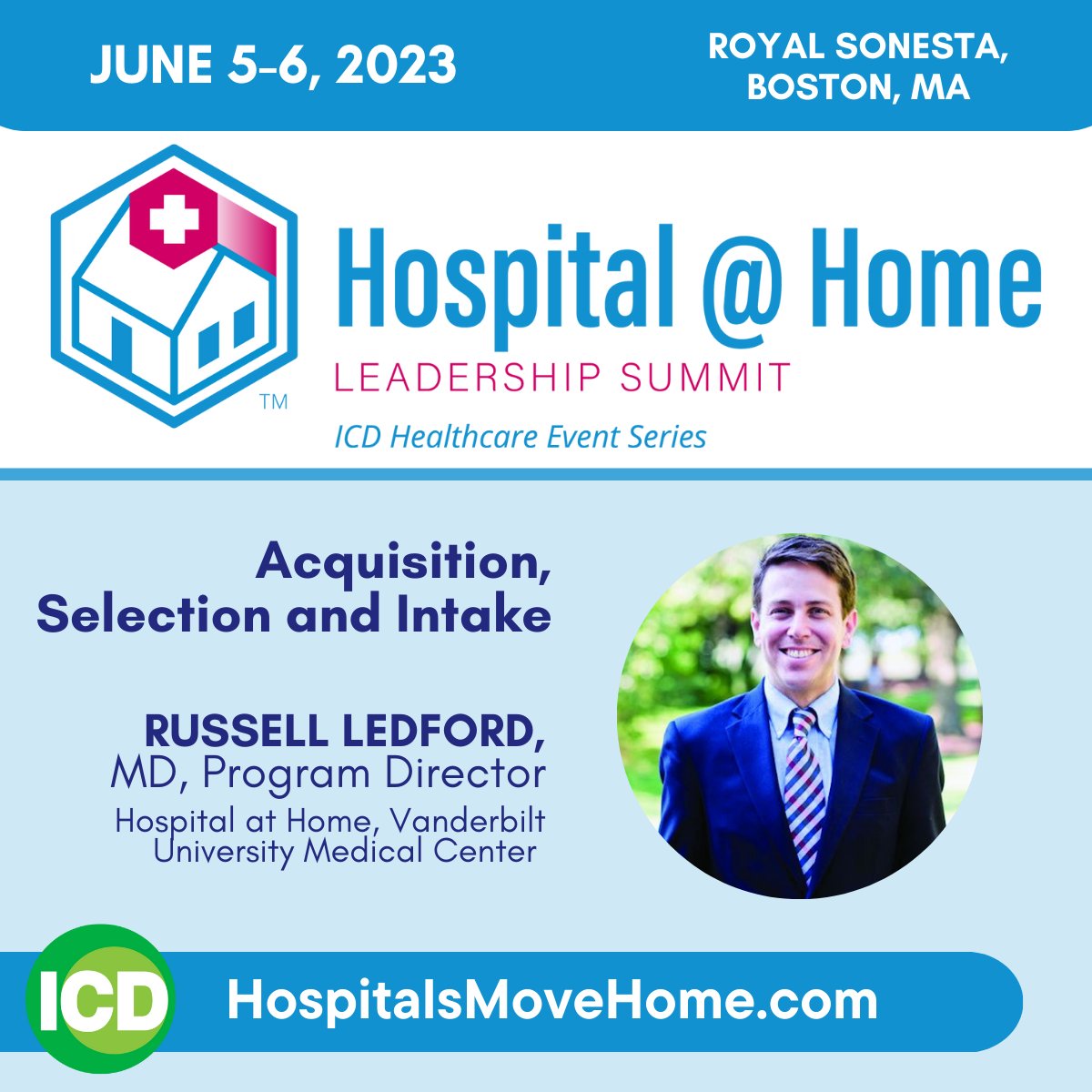 HospitalsHome's tweet photo. Successful intake requires a robust and timely screening process, balanced service-line outreach and collaboration.

Learn more about this session here: https://t.co/izt2cDrEaa
#ICDHospitalatHome #HospitalatHome #homehealthcare  #HomeHospital #HealthcareMovesHome @VUMChealth https://t.co/CQ2zaYk08y