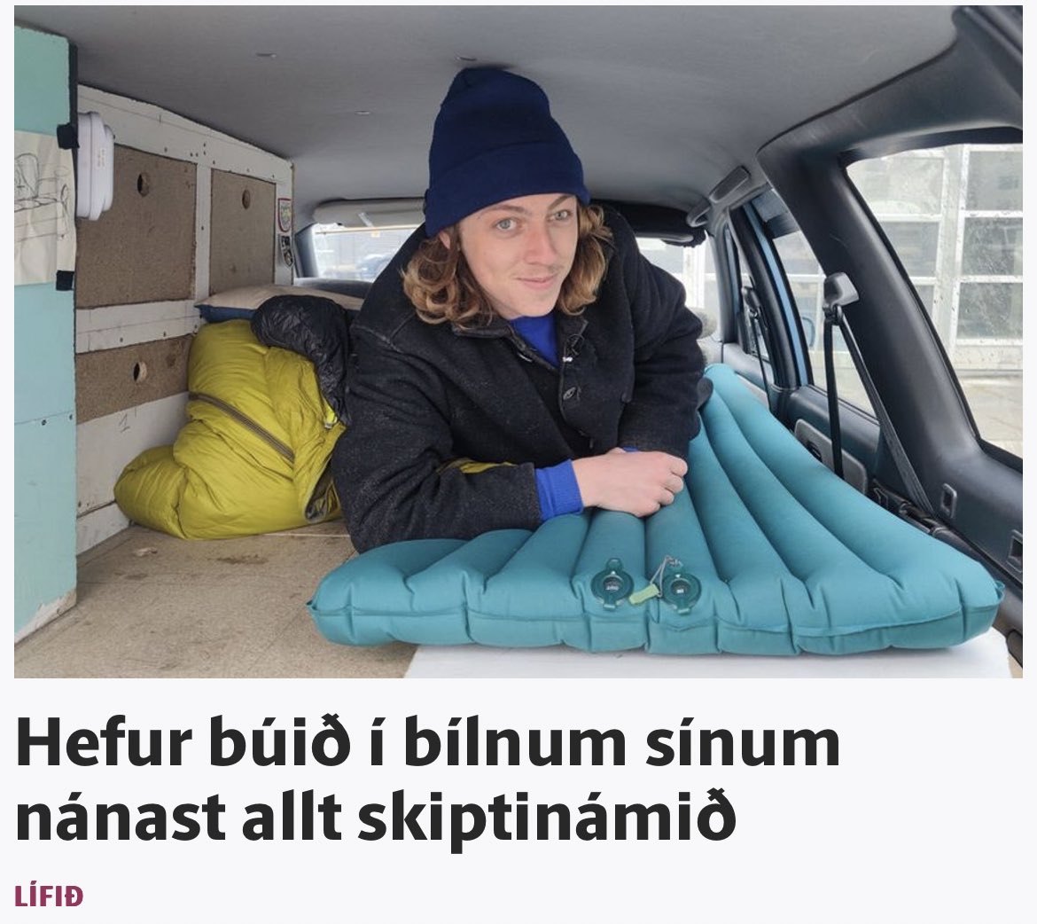 Ógeðslega fyrirsjáanlegt því miður að þessi sé í myndlist í lhí