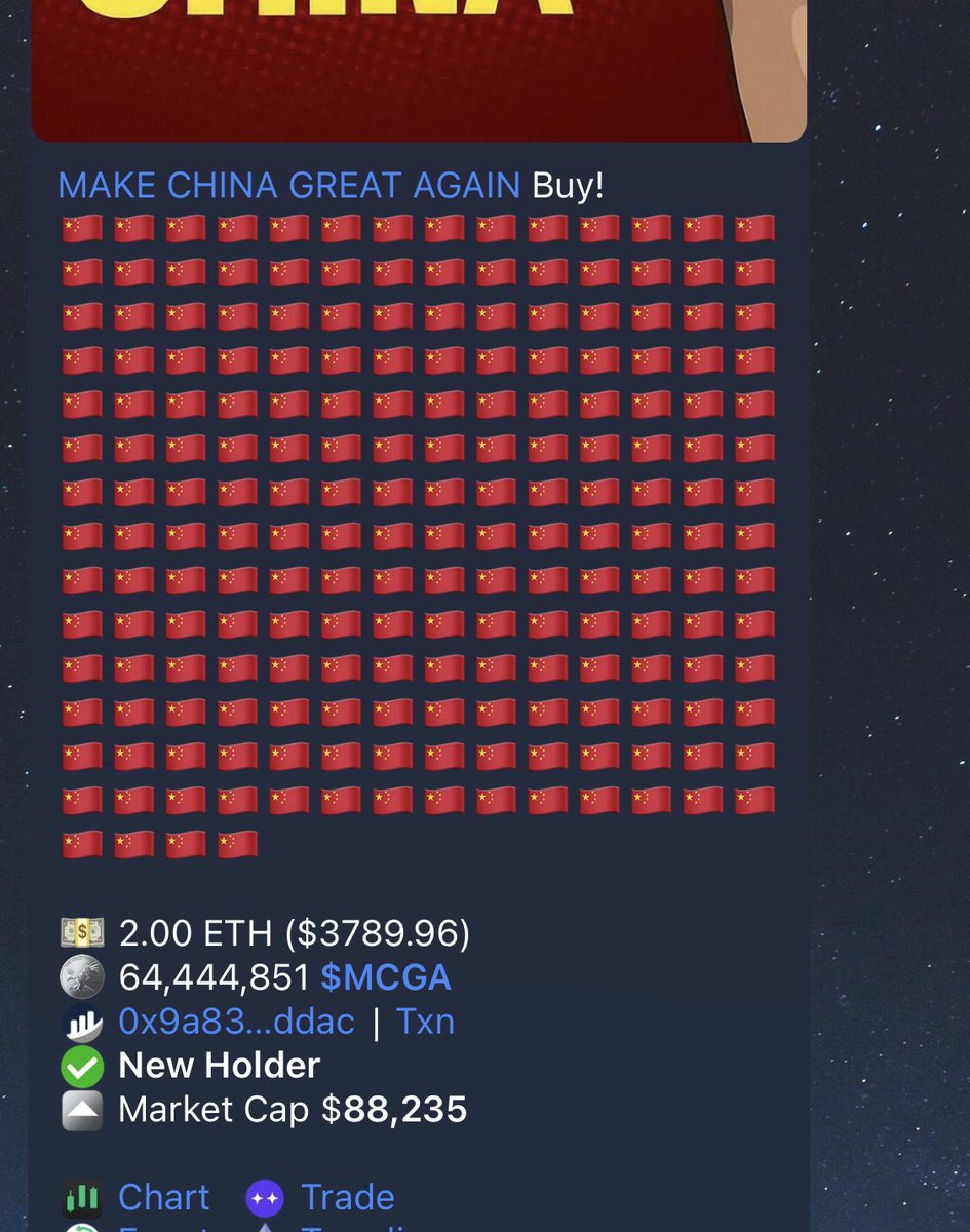 MCGAERC20's tweet photo. Our ATH is 88K and now we make some floor to break new ATH because more will come and like the name, we will make it great again $MCGA #Memecoinseason2023 https://t.co/6tJHioUoqJ