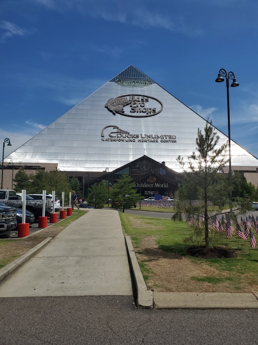 BenjaminCrew1's tweet photo. Need a sequel to The Mummy that takes place entirely in the Memphis, Tennessee Bass Bro Shop pyramid. https://t.co/N09ewIFjbf