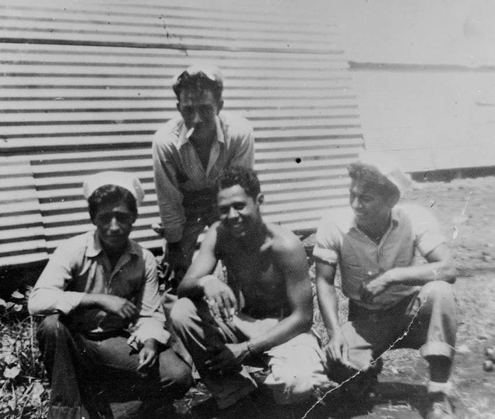 Today we reflect and remember those who lost their lives in service to their country, including two of Cesar’s first cousins, with whom he grew up near Yuma, Ariz., who died in combat fighting with the U.S. Army during WWII. 📸 Cesar (left) with his Navy buddies. #MemorialDay