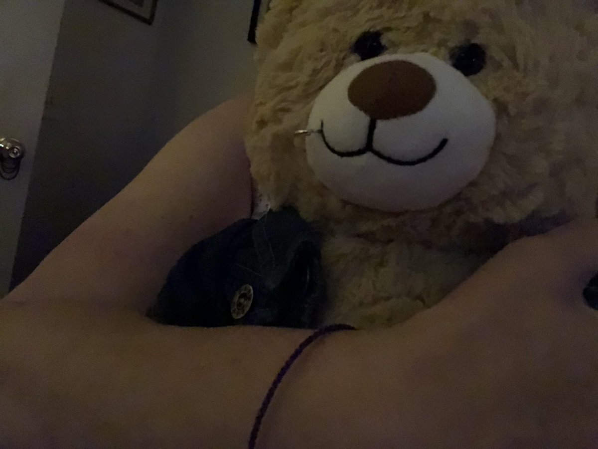 #KimSeokjin day 167
#JungHoseok day 41
Snuggles with Jungkookie #Build_A_Bear while my laryngitis lingers.  Hoping you have a source of comfort during tough times. #purplebracelet #BTS #ARMY #Christians4BTS #Dear_Jin_from_ARMY #Dear_Hobi_from_ARMY