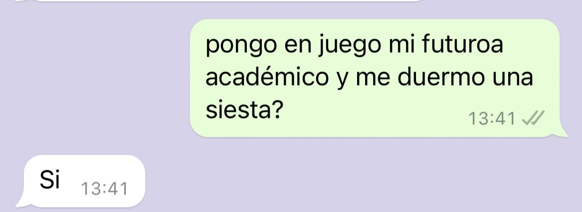 hay momentos donde una solo necesita validación
