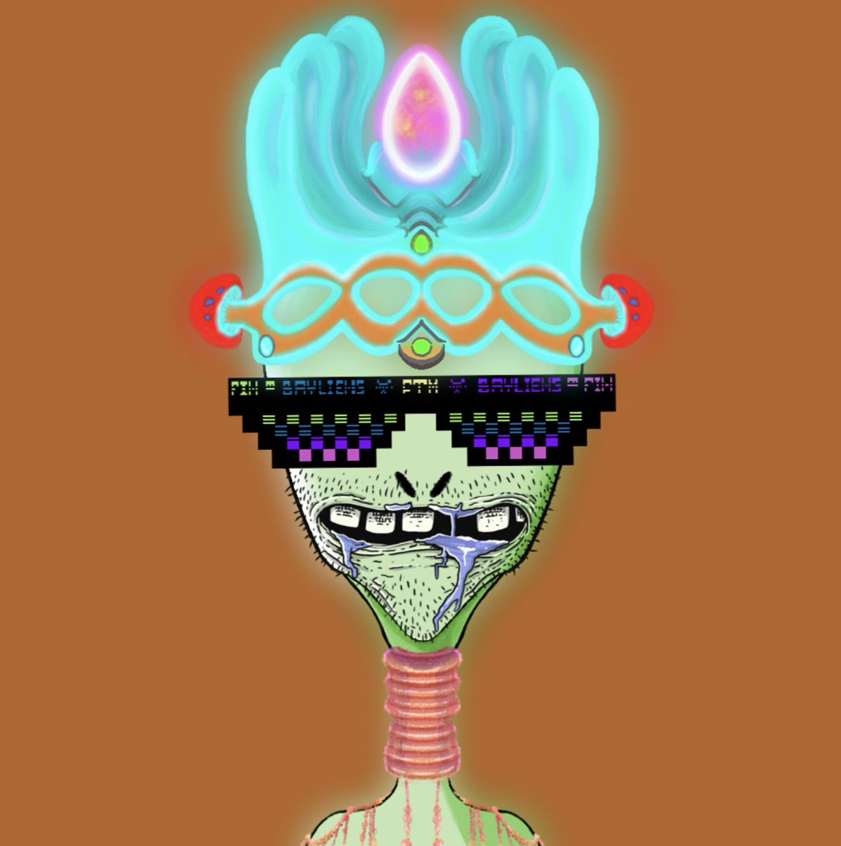 NFT_Legend_408's tweet photo. GM $FTM  Fam!!

Picked up this #Baylien using $BAY at the new #moonmaster website https://t.co/XFTPU5lp11.

@hexademaximal -mouth 😬

@moon_masters @BayliensFTM @TrippySteve22 @Dear_Johna https://t.co/OPEjd4iHHC