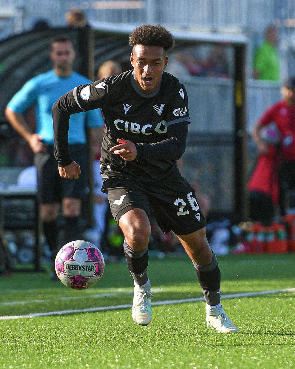 opsmpro's tweet image. Congratulations to OPSM Athlete TJ Tahid on making his first start in @CPLsoccer 

2007-born, TJ has now made 3 appearances for Vancouver FC with his first start coming in the match last night 🇨🇦 

📸 @aftncanada 

#CANPL #VancouverFC