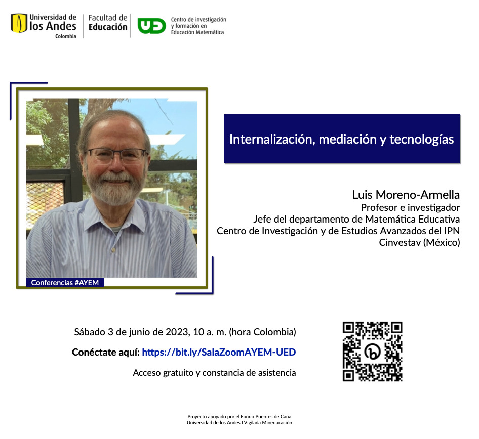 ¡Participa en la conferencia virtual del próximo sábado!
👉🏼Acceso abierto a la sala virtual: bit.ly/SalaZoomAYEM-U…
9h 🇨🇷🇸🇻🇬🇹🇭🇳🇳🇮🇧🇿🇲🇽
10h 🇨🇴🇪🇨🇵🇦🇵🇪🇭🇹🇯🇲
11h 🇧🇴🇨🇱🇨🇺🇵🇾🇩🇴🇻🇪🇦🇬🇦🇼🇧🇧🇨🇼🇩🇲🇬🇵🇬🇾🇲🇶🇵🇷🇹🇹
12h 🇦🇷🇧🇷🇺🇾
17h 🇪🇸
#AYEM #conferenciaexperto #educacionmatematica <a href="/FacuEducacion/">Facultad Educación | Uniandes</a>