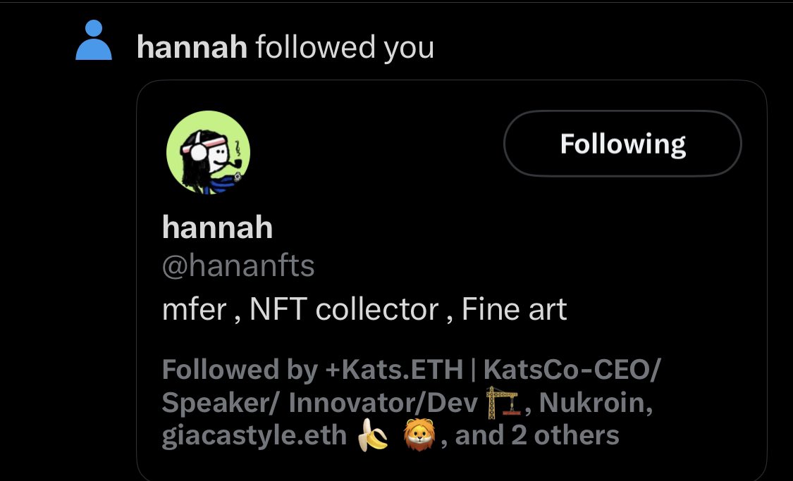 BongkyDoo's tweet photo. Thanks for the follow! @hananfts . Check out my
tweets for insights, inspiration, and exciting updates. Looking forward to connecting and sharing ideas with
you. Let's embark on this journey together!
#buildersfollowbuilders https://t.co/0weWBorrOA