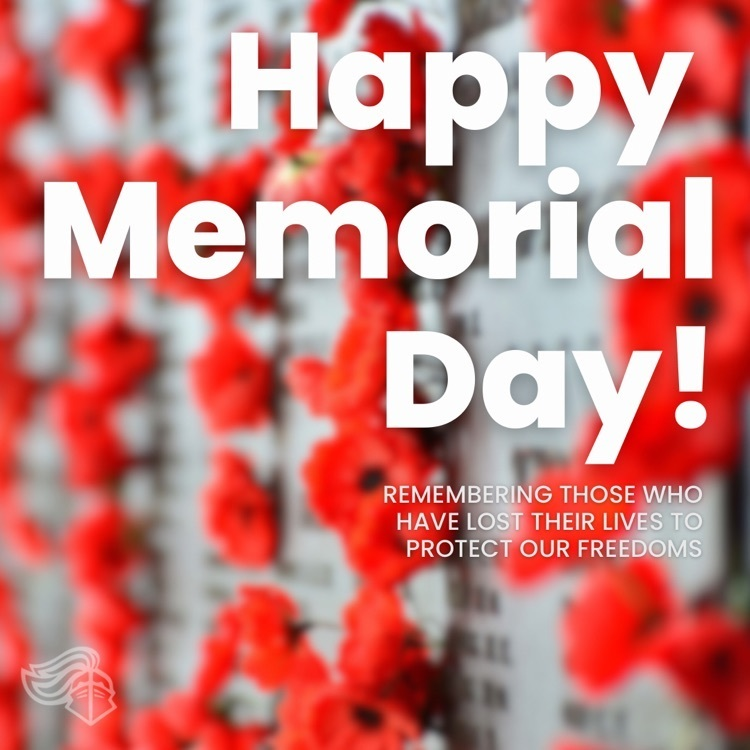 ccscrusader's tweet photo. Psalm 144:1 - "Praise be to the Lord my Rock, who trains my hands for war, my fingers for battle."

Remembering those who sacrificed all to allow us freedom. Praying for the families and friends who have lost loved ones. 

Have a safe Memorial Day 💙❤️ https://t.co/kwptWNoX73