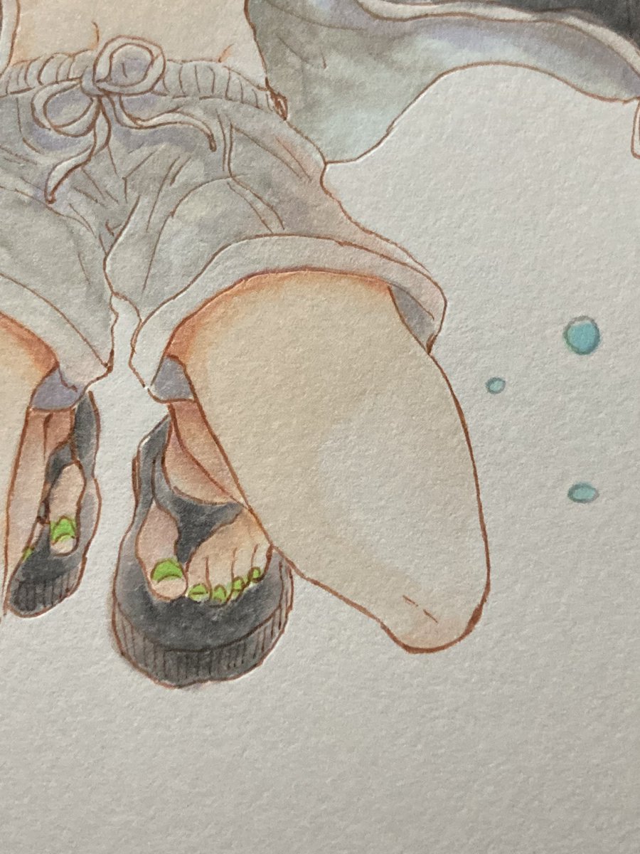 「暑かったので欲望のままに描いた絵を朝にあげます〜」|婆さんきなこ　コミティア144 5/5 G33bのイラスト