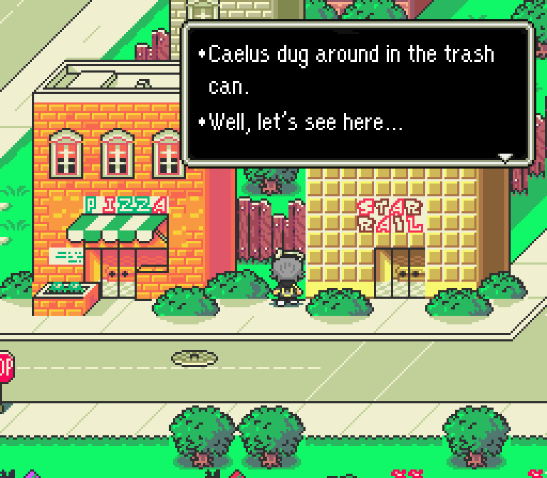 ZudotekiBudi's tweet photo. I should be working on my Semesterproject but got sidetracked by a stupid idea I had. I made the Sprites and Belebog background myself, but that's also why they look a bit poopie, so I added the Onett Versions too #HonkaiStarRail #Caelus #Stelle #Earthbound #Pixelart #ProMotionNG https://t.co/9uh7T4mqaL