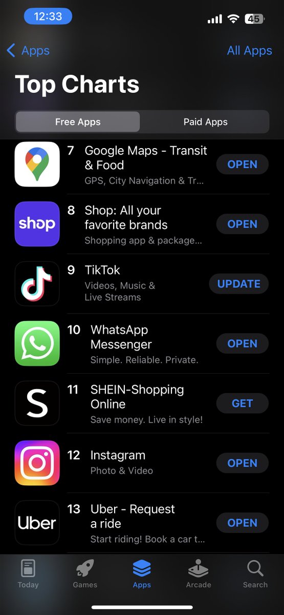 _LindsayCraig's tweet photo. Our app (@shop) is outranking tiktok, uber, instagram &amp; whats app on iOS today 🤯
Already working on another surprise for this Friday...stay tuned! 🚀 https://t.co/Z8ae7Cg7Mn