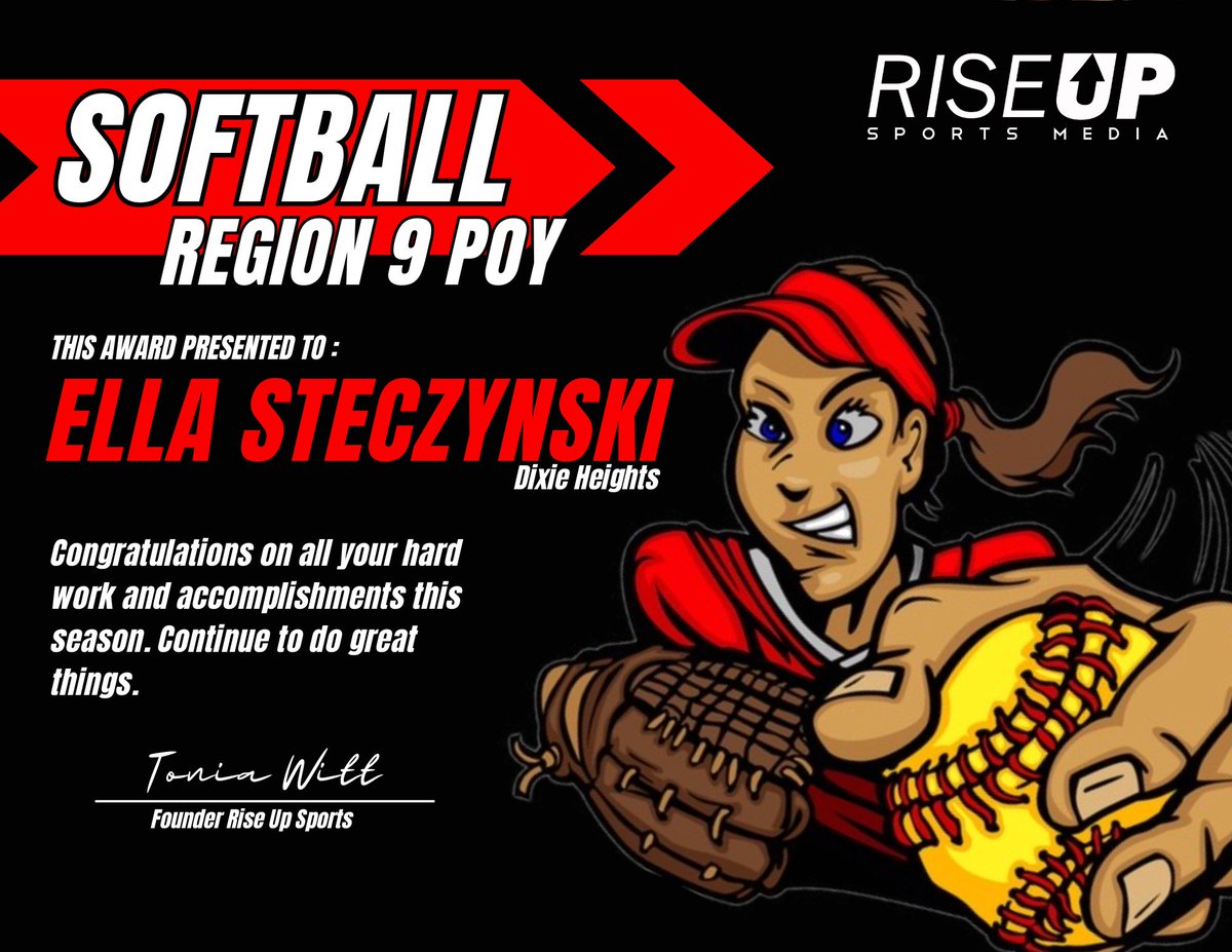 Rise Up Sports Media (@riseupsports1) on Twitter photo ๐ฅ๐๐ผ๐ป๐ด๐ฟ๐ฎ๐๐๐น๐ฎ๐๐ถ๐ผ๐ป๐ ๐ฅ๐ถ๐๐ฒ ๐จ๐ฝ ๐ฆ๐ฝ๐ผ๐ฟ๐๐
๐ฆ๐ผ๐ณ๐๐ฏ๐ฎ๐น๐น ๐ฅ๐ฒ๐ด๐ถ๐ผ๐ป ๐ฃ๐ข๐ฌ
@fastpitchdixie
<a href="/ellasteczynski/">Ella Steczynski</a>
Players please DM to make arrangements to receive award!!
(๐ฑ๐ญ๐ข๐บ๐ฆ๐ณ๐ด ๐ด๐ฆ๐ญ๐ฆ๐ค๐ต๐ฆ๐ฅ ๐ช๐ฏ ๐ฑ๐ข๐ณ๐ต๐ฏ๐ฆ๐ณ๐ด๐ฉ๐ช๐ฑ ๐ธ๐ช๐ต๐ฉ ๐ข ๐ท๐ข๐ณ๐ช๐ฆ๐ต๐บ ๐ฅ๐๐ผ๐ป๐ด๐ฟ๐ฎ๐๐๐น๐ฎ๐๐ถ๐ผ๐ป๐ ๐ฅ๐ถ๐๐ฒ ๐จ๐ฝ ๐ฆ๐ฝ๐ผ๐ฟ๐๐
๐ฆ๐ผ๐ณ๐๐ฏ๐ฎ๐น๐น ๐ฅ๐ฒ๐ด๐ถ๐ผ๐ป ๐ฃ๐ข๐ฌ
@fastpitchdixie
<a href="/ellasteczynski/">Ella Steczynski</a>
Players please DM to make arrangements to receive award!!
(๐ฑ๐ญ๐ข๐บ๐ฆ๐ณ๐ด ๐ด๐ฆ๐ญ๐ฆ๐ค๐ต๐ฆ๐ฅ ๐ช๐ฏ ๐ฑ๐ข๐ณ๐ต๐ฏ๐ฆ๐ณ๐ด๐ฉ๐ช๐ฑ ๐ธ๐ช๐ต๐ฉ ๐ข ๐ท๐ข๐ณ๐ช๐ฆ๐ต๐บ