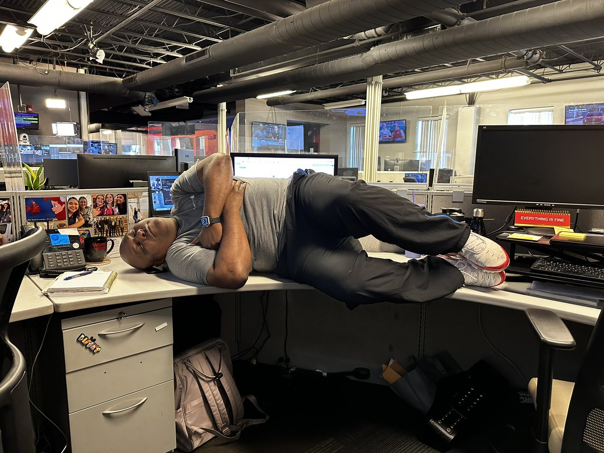 Jeh Jeh has to be at work pretty early, so it makes sense that every once in a while he needs to take a nap. I’m glad he found a comfortable space to sleep, but he didn’t even write my story as a thank you