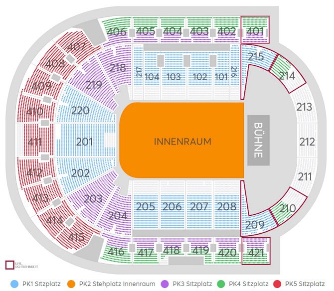 Harry Styles Germany on Twitter "Der Saalplan Niall Horan Berlin 2025"