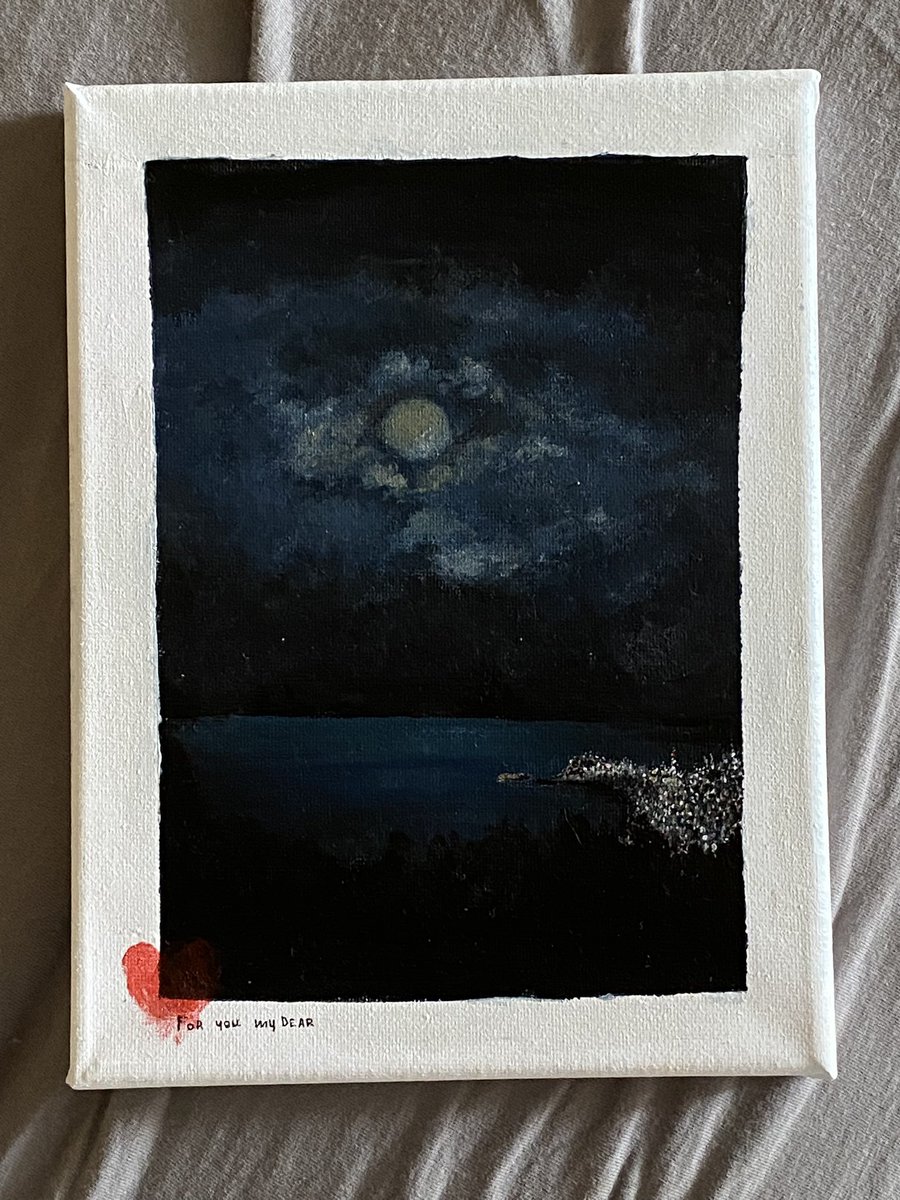 jerrifuck's tweet photo. This is my favorite picture that I drew for a friend. it depicts a night city by the sea. please support me! 💋repost💋

це моя улюблена картина, яку намалювала для подруги. на ній зображено нічне місто біля моря. прошу вас підтримати мене репостам! 💋 https://t.co/MGL61fFqYR