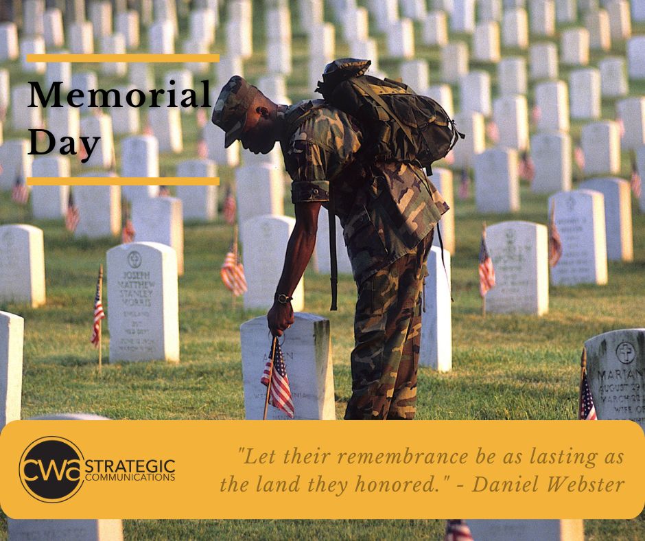 Today we honor those who made the ultimate sacrifice.