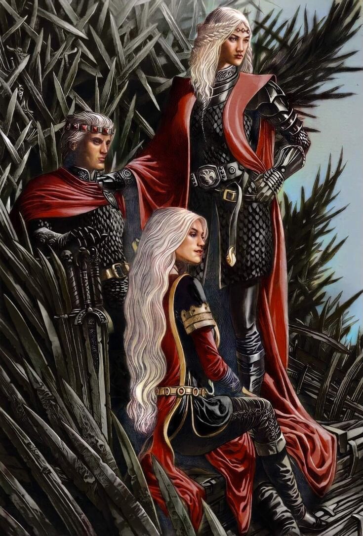 moornning's tweet photo. visenya e rhaenys praticamente governando juntas enquanto aegon era o garoto propaganda isso eu sempre vou amar https://t.co/NxrAGZwqYL