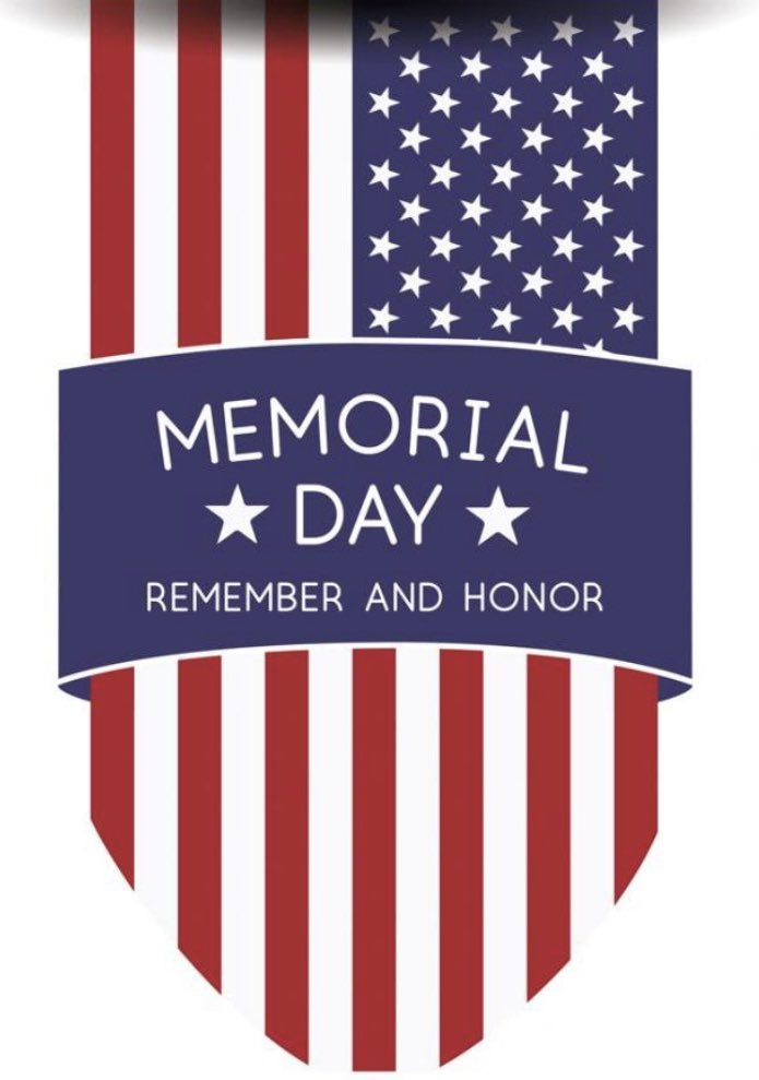 NBInteract's tweet photo. New Bremen Interact Club would like wish a happy Memorial Day! Thank you to all who gave the ultimate sacrifice! 🇺🇸 https://t.co/0RKTK37NGe