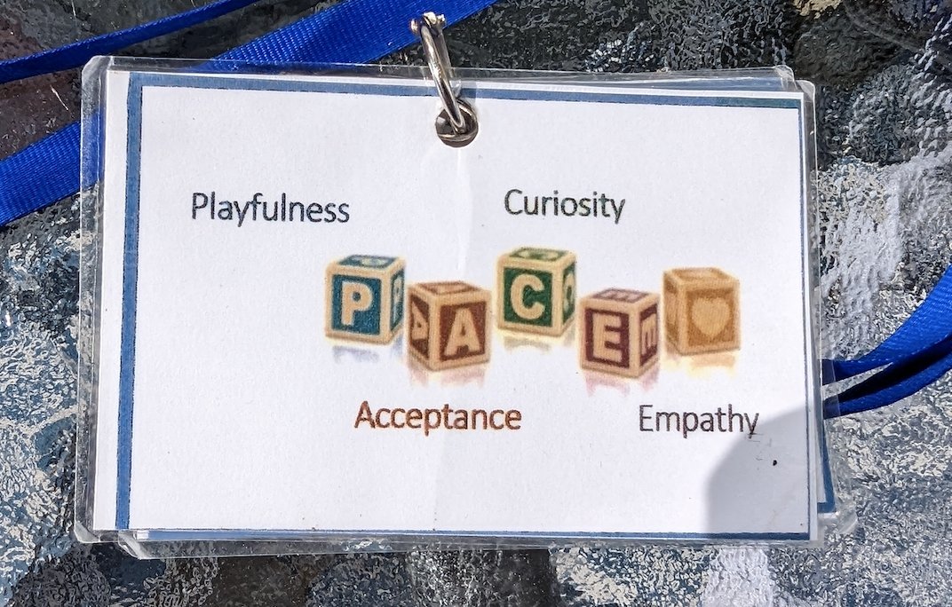 "But what can we do to help meet the needs of children when emotional regulation collapses?"
Here's what they did at <a href="/KirnPrimaryScho/">Kirn  Primary School</a>. They created these reminder cards of Regulate-Relate-Reason. They can hang on staff lanyards &amp; support staff when dealing w/ tricky moments.