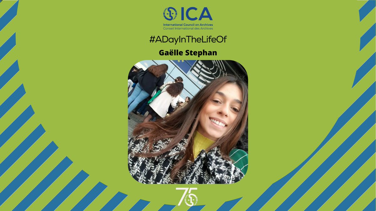 ICArchiv_NP's tweet photo. #ADayInTheLifeOf @GaelleSTEPHAN 
Hi, this is Gaëlle, one of the active selectees of the #ICA New Professionals Programme. Through these pictures, I would like to show you what a day in my life looks like. https://t.co/5sSRvWkO84