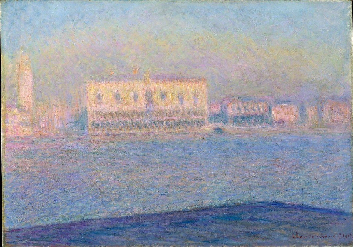 Venice in Monet's painting.⛵️