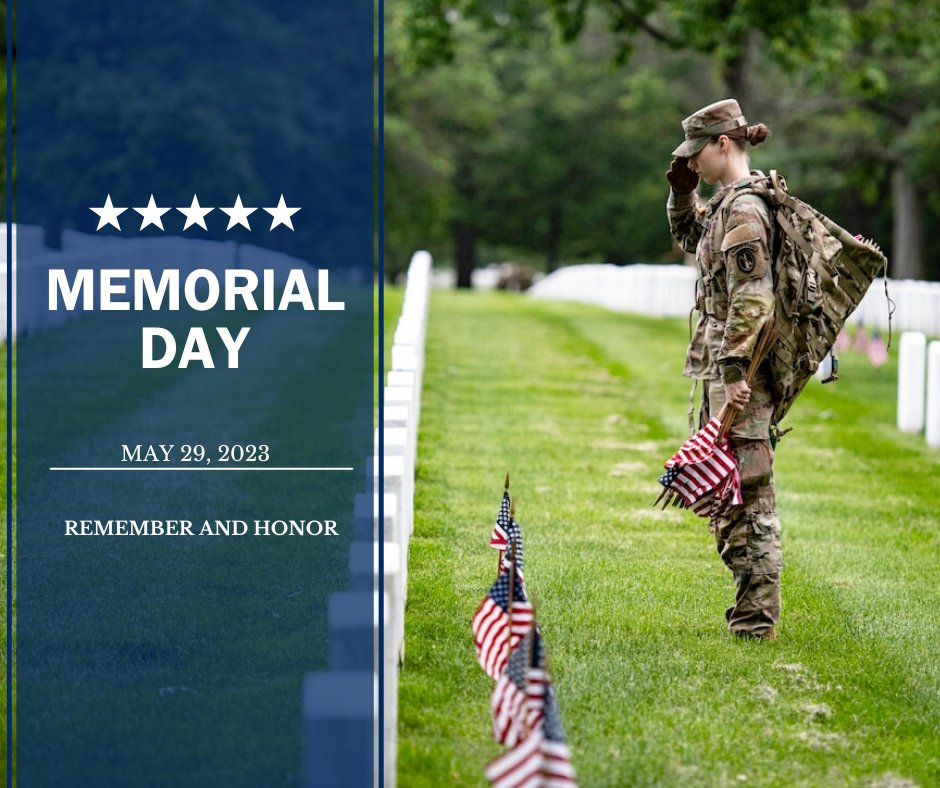 SupplyCoreInc's tweet photo. This #MemorialDay, we honor and humbly thank the men and women who lost their lives while defending our freedom. Their sacrifice will never be forgotten. https://t.co/nZXtjzfZ2e