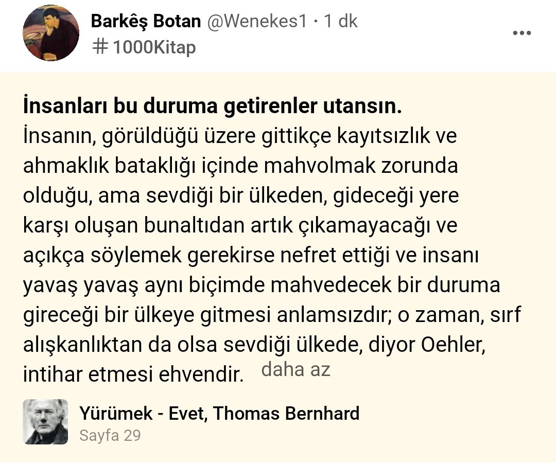 bagerslopi's tweet photo. İntiharı ehven boyutuna getirenler utansın!

#hakkımıhelaletmiyorum https://t.co/BiwHtl2ey4