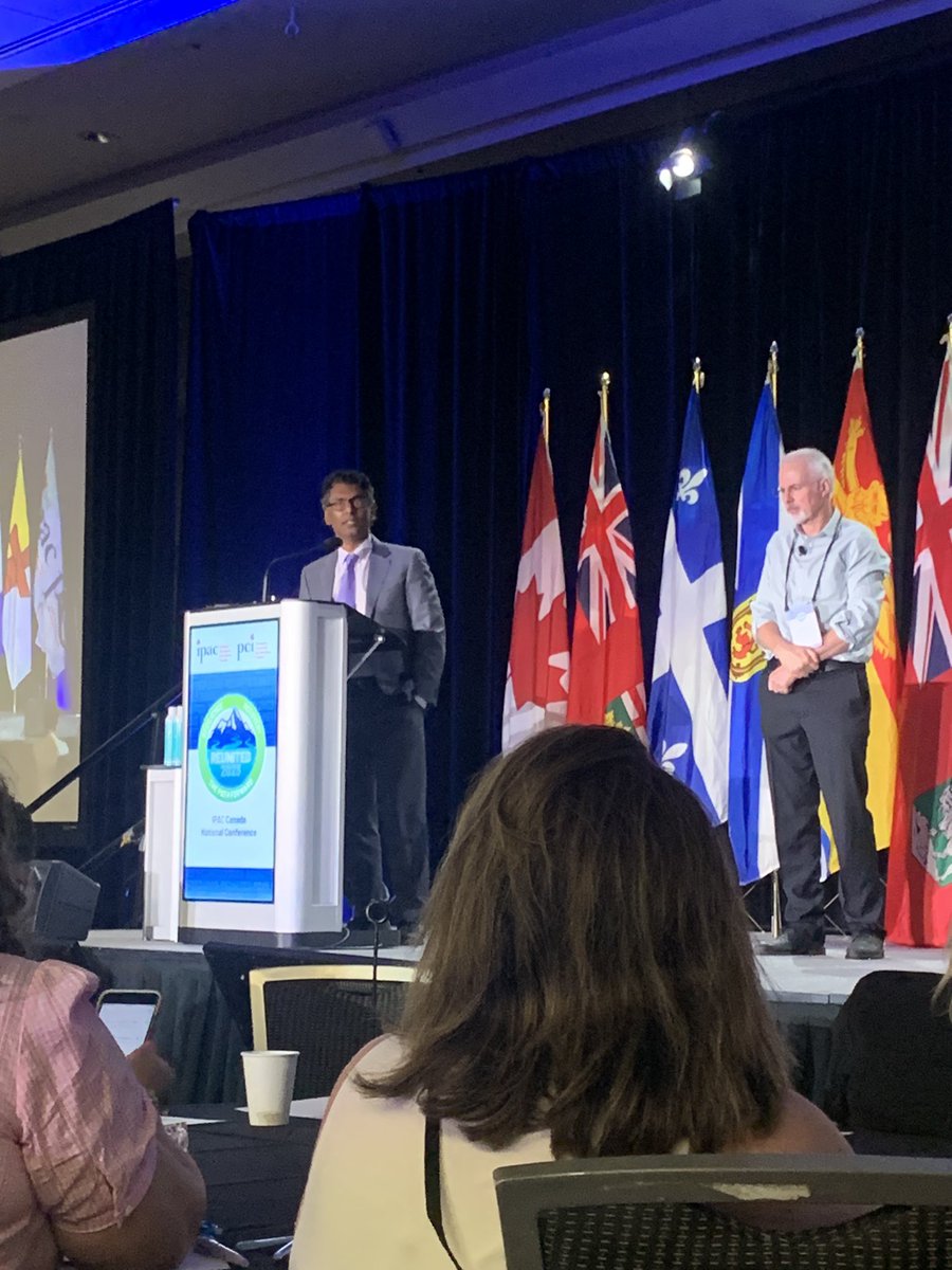 Thank you, Dr. Steven Taylor, for your wonderful keynote speech on the psychology of pandemics! And many thanks to <a href="/ianhanomansing/">Ian Hanomansing</a> for the wonderful moderating! 

Are you enjoying day 1 so far? Let us know using #IPAC2023