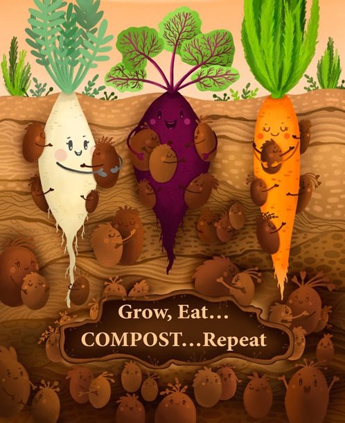bil_22nd's tweet photo. —by making our soil healthier, which produces healthier food. How does compost help? By recycling organics into compost and using it on our farmlands we create healthy soils that produce healthier food and higher yields. It also reduces the need for fertilizer and pesticides— 3/4 https://t.co/po0XEojVK8