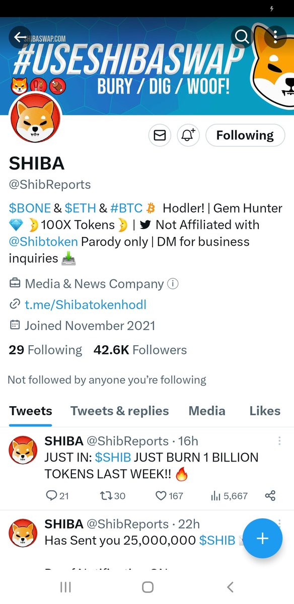 Sir2PAC's tweet photo. @ShibReports Done. https://t.co/kDNXGw5Db6